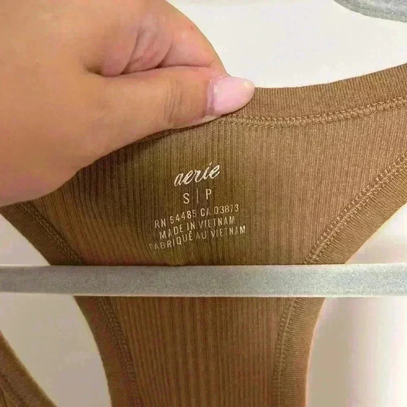 Aerie Racerback Ribbed Midi Tank Dress - Picture 2 of 3